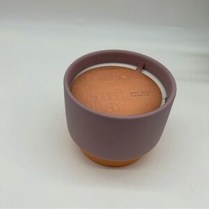 Paddywax Color Block 16 oz scented soy wax Candle in Violet + Vanilla  NEW